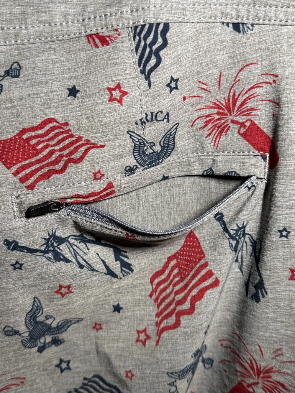 Travis Mathew 'Merica Board Shorts Size 40